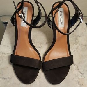 Steve Madden Landen Black Sandal